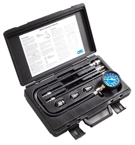 otc 5606 compression tester kit|compression gauge for small engines.